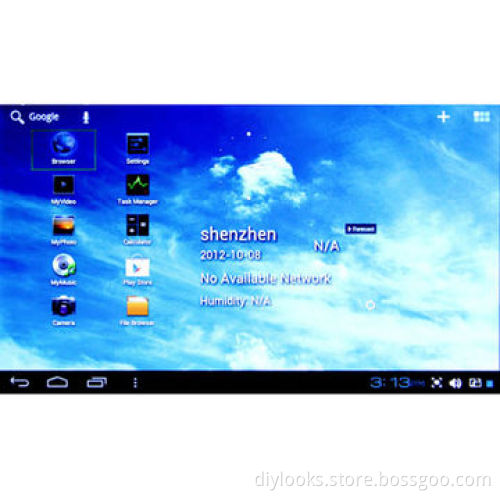 N1001 Black 10.1-inch Android 4.0 Version Notebook Computer with Wi-Fi and RJ45 PortNew